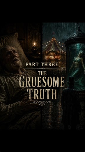 Part Three of The Mermaid Bride is here 🧜‍♀️🩸 The truth finally comes crawling out of the tank. The carnival didn’t just find her. The Mermaid Bride wasn’t magic. And the husband’s deathbed confession was hiding something way uglier than grief. He didn’t just lose his wife. He helped create the nightmare. Inspired by “I’m On My Deathbed So I’m Coming Clean: Here’s The Gruesome Truth About What Happened To My First Wife” by M.J. Pack. Some confessions do not set you free. They just open the tan