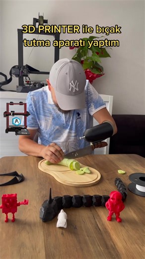 #3dpinter #3dyazıcı #bıçak #tutma #aparatı #yapımı