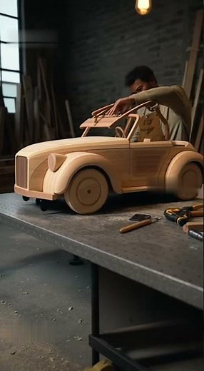 Constructing a Wooden Convertible Car