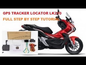 GPS TRACKER LOCATOR (LK210) FOR HONDA ADV [FULL TUTORIAL STEP BY STEP]