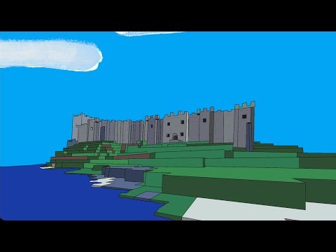 The Front is done! Back needs work. Deckcraft 8, #steamdeck #minecraft #castle