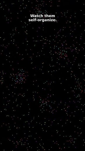 900 Particles Build Alien Life.