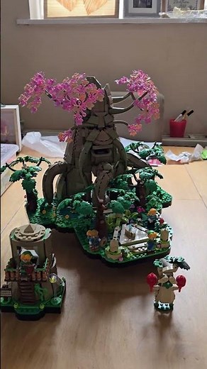 Lego The Legend Of Zelda 2 in 1 The Great Deku Tree 77092 #lego #legoset #afol #zelda #nintendo
