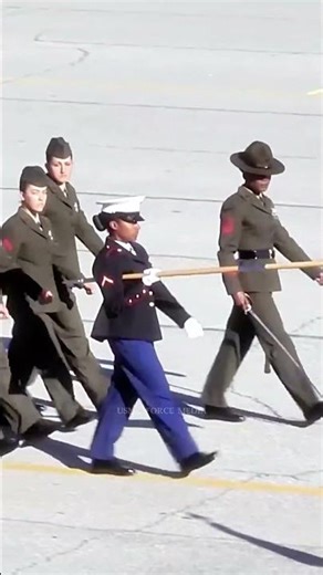 Beautiful Highlights from USMC Graduation Parade. #usmc #marines #marinecorps #usmarines #shorts