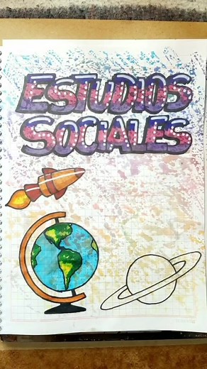 Tutorial Carátula de Estudios Sociales con Marcadores