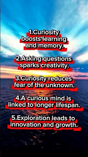 The Power of Curiosity