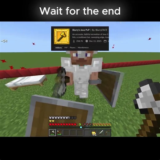 Best mod for Bedrock PvP #minecraft #pvp