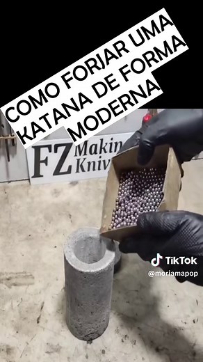 Como Forjar uma Katana: Método Moderno