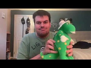 Me Reviewing The Wiggles Dorothy the Dinosaur Merchandise