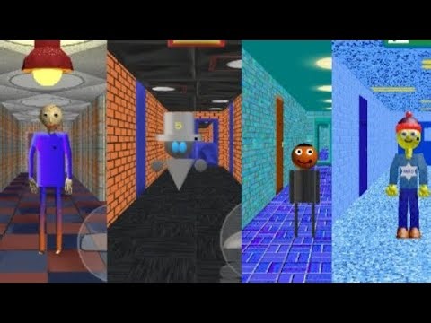 4 Android Baldi Fanmade 3D ! #4 Baldi basics mod 