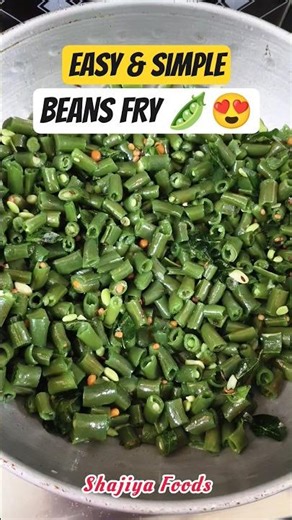 5-Min Beans Fry 🫛😍 Crispy & Tasty!#beansfry#greenbeansfry #beansrecipe#foodie#foodlover #foodshorts
