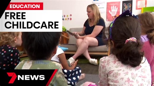 Fee free childcare for Australian families