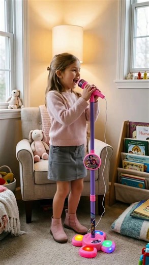 Huntrix fans, let’s sing like idols! 🎤 This KPop Demon Hunters toy mic has cool lights & sounds, perfect for pretending you’re on stage with Rumi, Mira & Zoey! Super fun for kids & fandom geeks! Link in bio, grab yours now!#KPopDemonHunters #Huntrix #ToyMicrophone #KidsToys