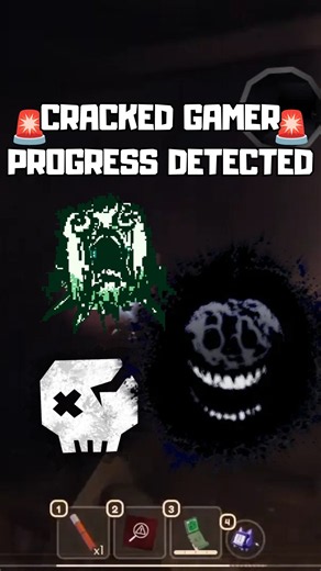 LSPLASH: PROGRESS DETECTED CRACKED GAMER #doors #meme #progress