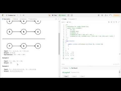 2. Add Two Numbers | Java | Leetcode | Linked List | DSA