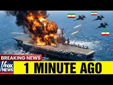 Iran’s 3 Most Powerful Fighter Jets Attack a U.S. Aircraft Carrier — Then THIS Happened