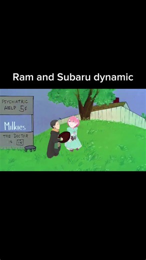 Oh Subaru Natsuki — Re:Zero Ram & Charlie Brown Memory