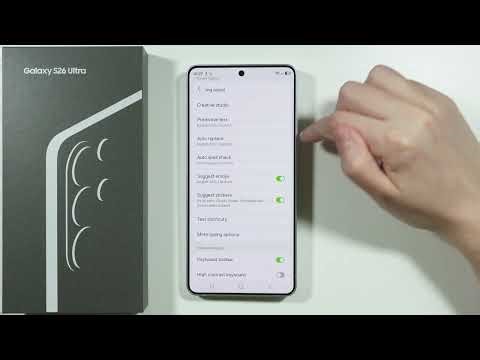 Samsung Galaxy S26 Ultra: How to Turn ON/OFF Emoji Suggestions