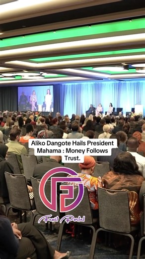 Africa's richest man, Aliko Dangote, has commended President John Mahama for turning around Ghana's economy in a very short time.Speaking at a high-level forum in the US, Dangote said Mahama