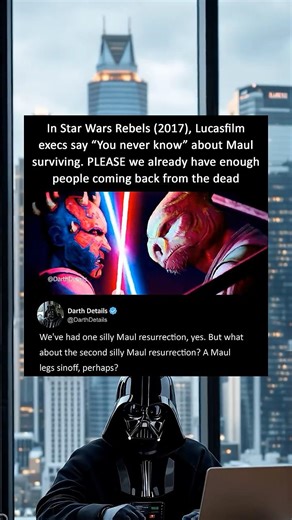 How Many Times Will Star Wars Resurrect Maul? #starwars