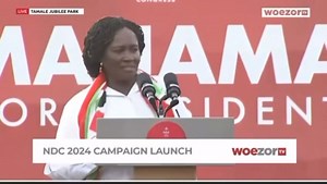 2.2K views · 110 reactions | One(1) million women will be empowered by the Women’s Development Bank- Prof. Naana Jane Opoku Agyemang ✊✊ #MahamaCampaignLaunch #ChangeIsComing #Mahama4Change2024 | JohnTerry Tresh | Facebook