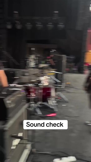 Metallica Sound Check
