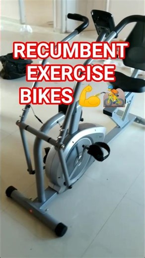 Recumbent exercise bike #recumbentbike #gym #fitness #exercise #gymlife #exercisetips #ytshorts