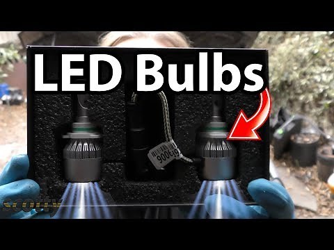 How to Install LED Headlight Bulbs in Your Car (LED vs Halogen)