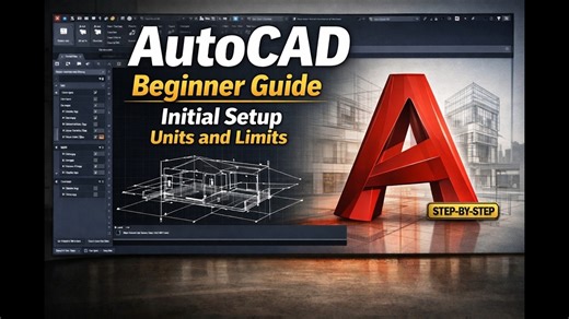 AutoCad beginners tutorial initial setup UNITS & LIMITS -Tamil