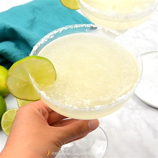The Slow Roasted Italian on Instagram: "This Frozen Margarita Recipe, made with Jose Cuervo Gold, is the best frozen margarita recipe you’ll find! It’s everything you crave in a classic… smooth, slushy, and bursting with bright citrus flavor. #tsri #margarita #margaritas #margaritarecipe #margaritarecipes #frozenmargarita #frozenmargaritas #frozenmargaritarecipe #frozenmargaritarecipes #easymargaritas #drink #drinks #margaritas🍹 #citrus #citrusdrink #citrusdrinks #frozendrink #frozendrinks #fro
