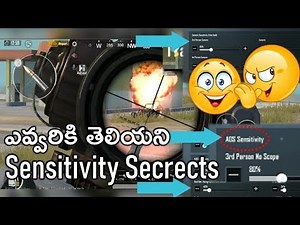 ఎవ్వరికి తెలియని Secret Sensitivity Settings | Telugu Gamer