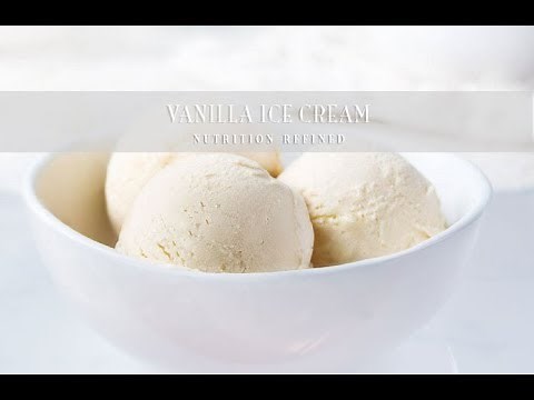 Vanilla Ice Cream | Raw, Vegan, Paleo