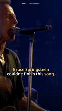 Bruce Springsteen Couldn't Finish It—Patti Smith Did #Shorts