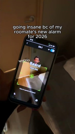 borrowing my bearded friend to turn off this stupid alarm