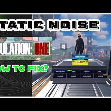 Static Noise Fixed Population One Oculus Quest 2 VR