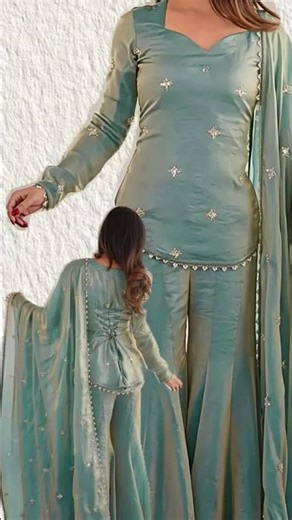 2026 New collection outfit 🤗🤗🤗🤗🤗🤗silk sharara dress design ideas 💞💞|#silksharara#fahsion #dressess