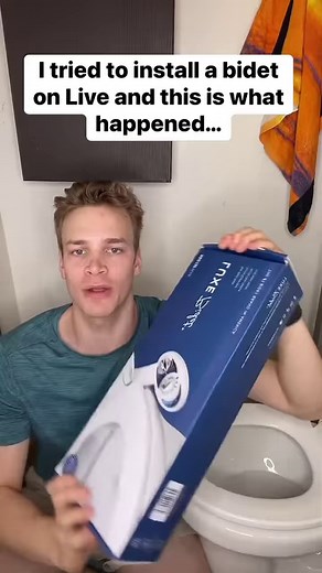 67K views · 4K reactions | Pro tip: if you’re ever installing a bidet, make sure it’s turned OFF before hooking it up 臘‍♂️ | TuckerComedy | Facebook