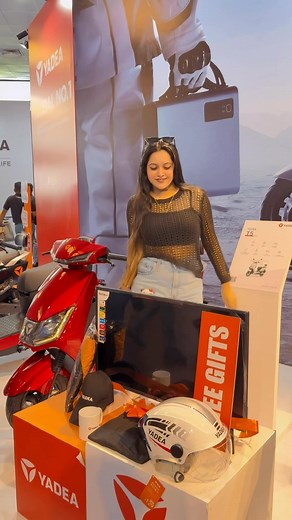 28K views · 747 reactions | Motor show එක බලන්න ගියාද? Yadea | Nishadani Deshani | Facebook