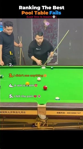 Ranking The Best Pool Table Fails