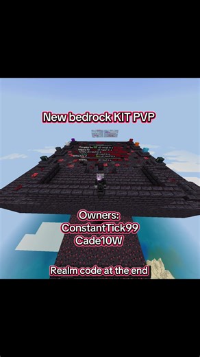 Join the New Bedrock KIT PVP Realm Today!