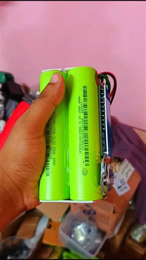 12.8V 15A LiFePO4 Battery Pack (ব্যালেন্সার সহ) #light #lifepo4 #ups #battery #module #shorts