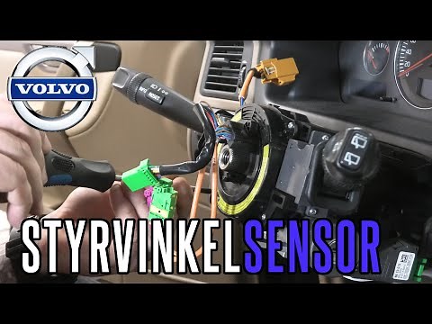 Byter styrvinkelsensor Volvo V70 - 2004