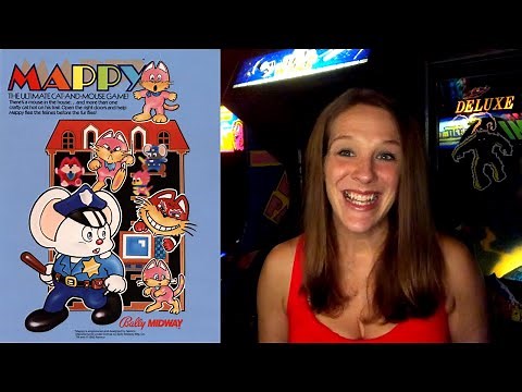 JUST THE TIP: Mappy (1983 Arcade Game by Namco/Bally Midway)