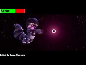 Scrat vs. Scratazons with healthbars