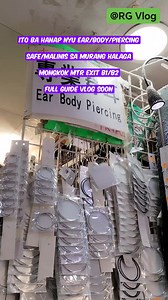 2.7K views · 14 reactions | Ear/Body/Piercing hanap nyu, Safe/malinis sa murang halaga Full guide vlog soon mongkok mtr exit b1/b2 #hongkong #cheapestprice #earpeircing #viralreelsfacebook | RenGleen Mix Vlog | Facebook