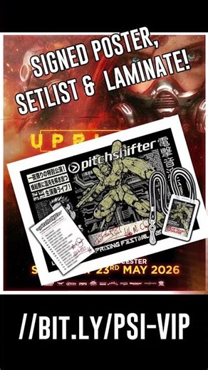 Pitchshifter VIP Experience at Uprising IX!