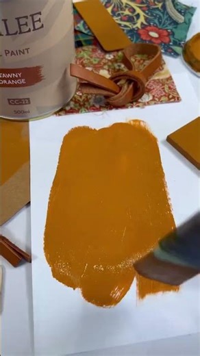 Tawny Orange has its roots in the medieval Latin word tannare, meaning to tan leather