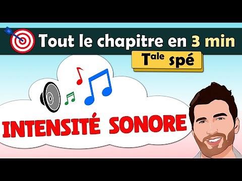 🔥 Cours NIVEAU D'INTENSITÉ SONORE Terminale spé physique chimie - L'essentiel en 3 min | Lycée