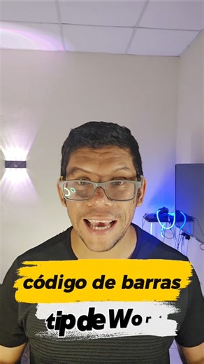 código de barra #excel #tips #tips #windows #word #exceltips #powerpoint