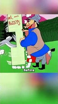 the rabbit was digging a hole when he suddenly hit a giant rock